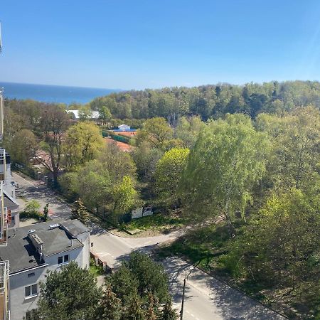 Apartament 4 Pory Roku Przy Plazy Z Widokiem Na Morze 格丁尼亚 外观 照片