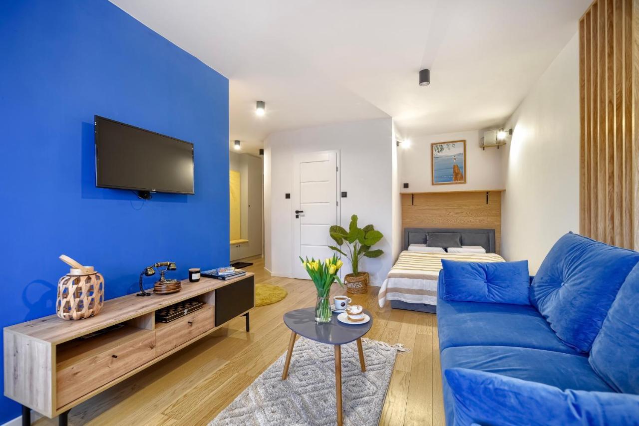 Apartament 4 Pory Roku Przy Plazy Z Widokiem Na Morze 格丁尼亚 外观 照片
